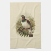  wetenschap NZ Birds - Kereru Tea Towel Theedoek (Verticaal)
