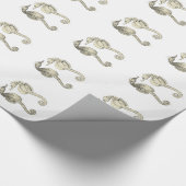  wetenschap NZ Fish - Big Belly Zee Horses Cadeaupapier (Hoek)