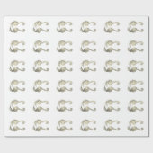  wetenschap NZ Fish - Big Belly Zee Horses Cadeaupapier (Vlak)