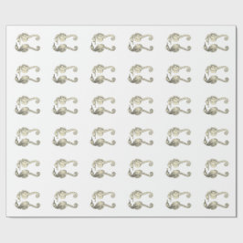  wetenschap NZ Fish - Big Belly Zee Horses Cadeaupapier