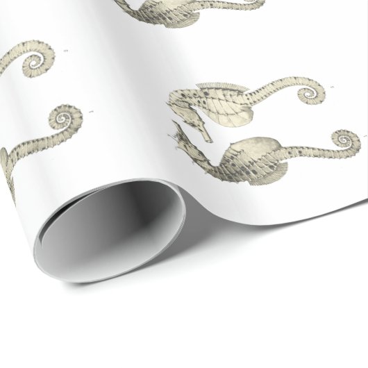  wetenschap NZ Fish - Big Belly Zee Horses Cadeaupapier (Rol Hoek)