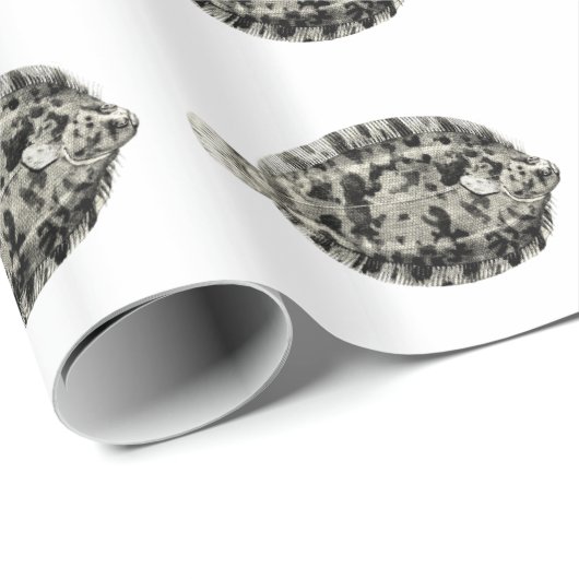 wetenschap NZ Fish - Lemon Sole Cadeaupapier (Rol Hoek)