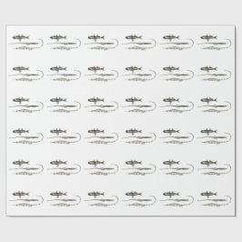  wetenschap NZ Fish - Pipet en lantaarnvis Cadeaupapier