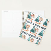 Wetenschap Onderwerp Sticker – Kolf, Moleculen & A Planner (Display)