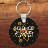 WETENSCHAP ONTGRENDELT POTENTIEEL SLEUTELHANGER (Achterkant)