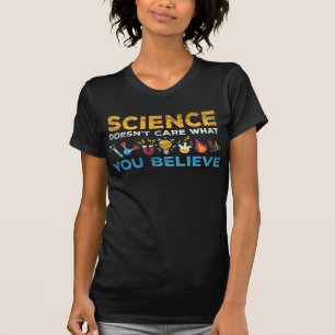 Wetenschap op het gebied van chemie en fysica t-shirt