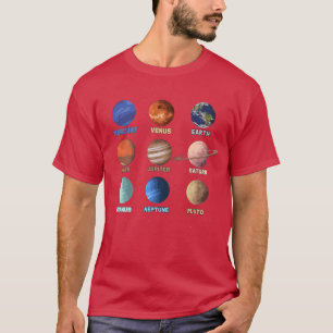 Wetenschap op het gebied van ruimteverkenning en t t-shirt