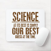 Wetenschap op zijn best muismat (Met muis)