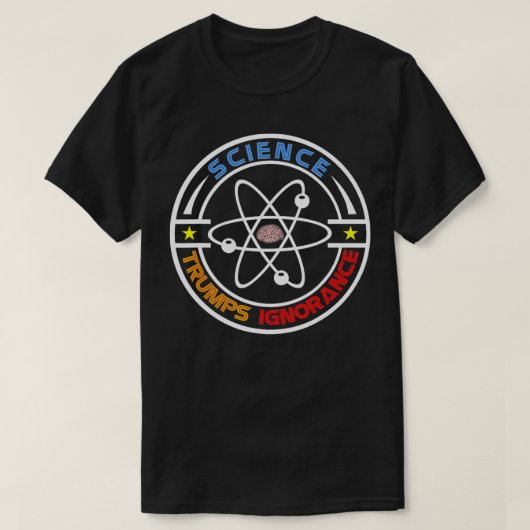 Wetenschap overtroeft onwetendheid ProScience T-shirt (Design voorkant)