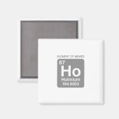 Wetenschap Periodiek Systeem 67 Meme Element Van M Magneet (Voorkant / Achterkant)