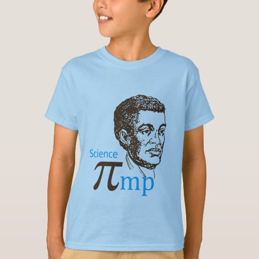 Wetenschap (pi)mp t-shirt (Voorkant)