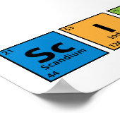Wetenschap Poster (Hoek)