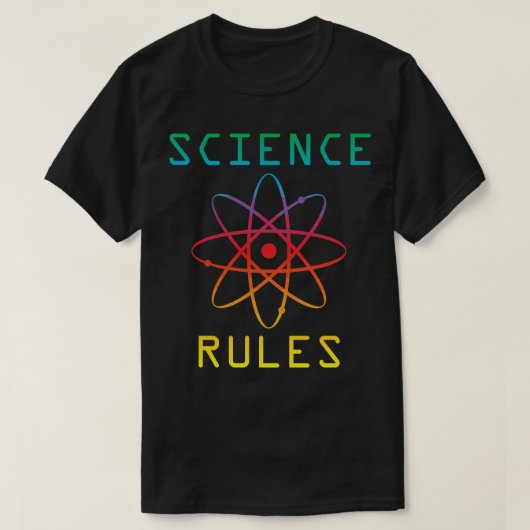 Wetenschap Regels T-shirt (Design voorkant)