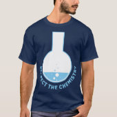 Wetenschap respecteert het T-shirt chemiebiologie (Voorkant)