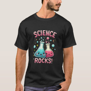 Wetenschap rocks grappige schattige breakers t-shirt