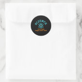 Wetenschap Ronde Sticker (Tas)