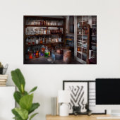 Wetenschap - Scheikundige - Het geheim van het lev Poster (Thuiskantoor)