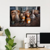 Wetenschap - Scheikundige - Klaar voor experiment Poster (Thuiskantoor)