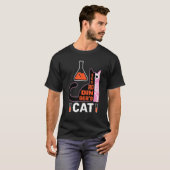 Wetenschap Schrödingers Kat T-shirt (Voorkant volledig)