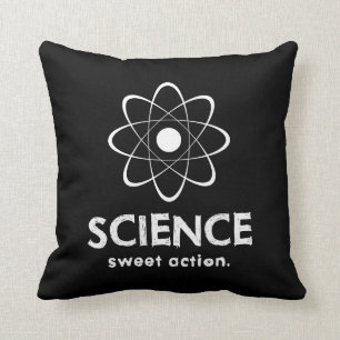 Wetenschap: Sweet Action Kussen