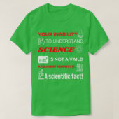 Wetenschap T T-shirt (Design voorkant)