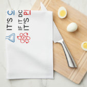 Wetenschap Theedoek (Quarter Fold)