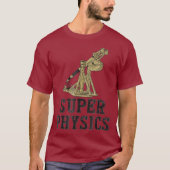 Wetenschap Trebuchet Super Physics T-shirt (Voorkant)