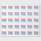 Wetenschap troeft Trump af Cadeaupapier (Vlak)