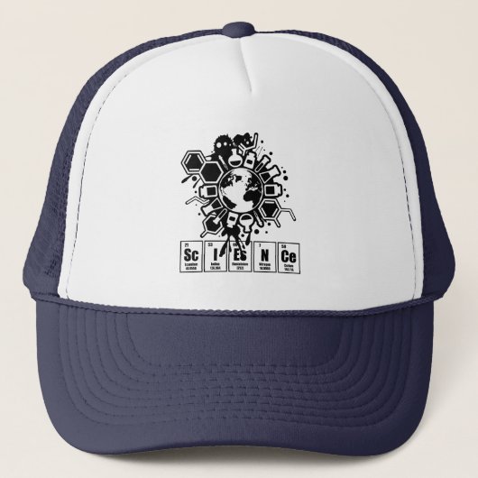Wetenschap Trucker Pet (Voorkant)