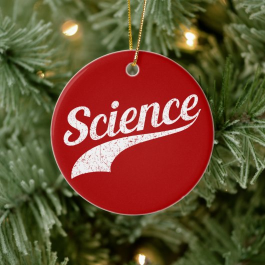 Wetenschap - True Believer Keramisch Ornament (Boom)