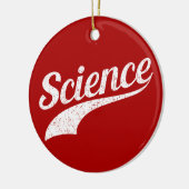 Wetenschap - True Believer Keramisch Ornament (Links)