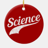 Wetenschap - True Believer Keramisch Ornament (Achterkant)