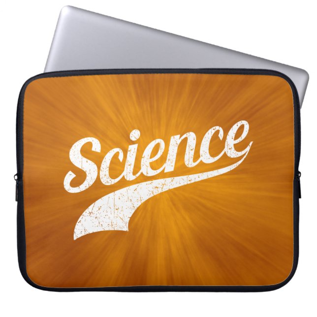 Wetenschap - True Believer Laptop Sleeve (Voorkant)