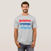 WETENSCHAP TRUMP RELIGIE T-SHIRT (Voorkant volledig)