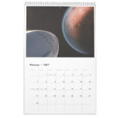 Wetenschap van de kosmos in een kruik kalender (Feb 2027)