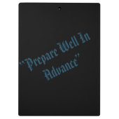 Wetenschap van de kosmos in een kruik klembord (Achterkant)