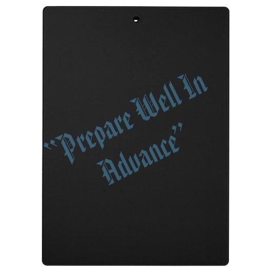 Wetenschap van de kosmos in een kruik klembord (Achterkant)