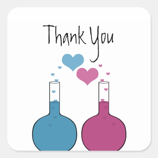 Wetenschap van de Liefde Dank jullie Stickers (Voorkant)