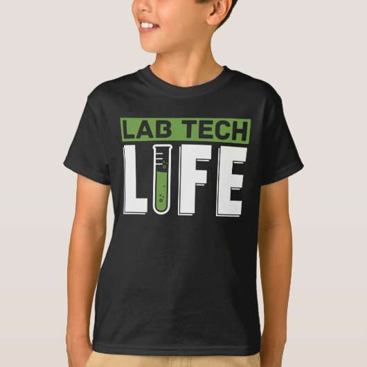 Wetenschap van het laboratorium van het Laboratori T-shirt (Voorkant)