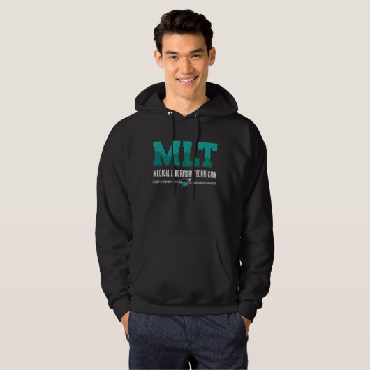 Wetenschap van Lab Tech MLT Medical Laboratory Hoodie (Voorkant volledig)