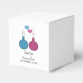 Wetenschap van liefdesweddenschappen bedankdoosjes (Voorkant Zijde)