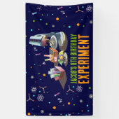 Wetenschap Verjaardag Spandoek (Verticaal)