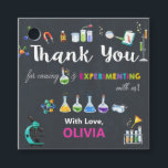 Wetenschap Verjaardagsfeest Meisje Dank je Bedankjes Labels<br><div class="desc">Personaliseer dit geweldige wetenschapsfeest,  dank u labels met uw gegevens gemakkelijk en snel,  druk gewoon op de knop Aanpassen om de stijl en plaatsing van de tekst verder te rangschikken en te formatteren. Geweldig voor elke leeftijd! Overeenkomende objecten beschikbaar in winkel.</div>