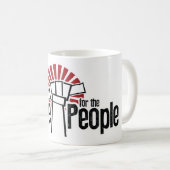 Wetenschap voor de Mensen 11oz-Mok Koffiemok (Voorkant rechts)