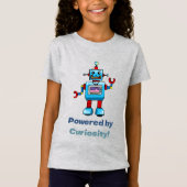 wetenschap voor kinderen-robot t-shirt (Voorkant)