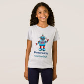 wetenschap voor kinderen-robot t-shirt (Voorkant volledig)