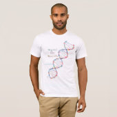 wetenschap | Voorbij het Basepairs T-shirt (Voorkant volledig)