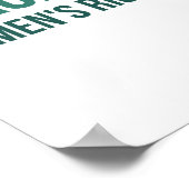 Wetenschap wereldwijde opwarming klimaatveranderin poster (Hoek)