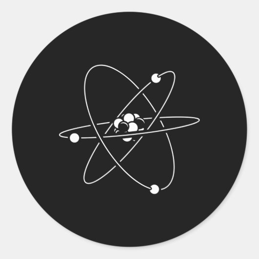 Wetenschap Wetenschap Club Biologie Leraar Bioloog Ronde Sticker (Voorkant)