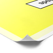 Wetenschap, wiskunde Afstand tijdgrafiek Poster (Hoek)